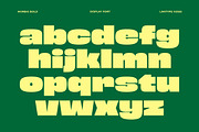 Morbig - Bold Display Font, a Sans Serif Font by limitype (Thumbnail 10 of 12)