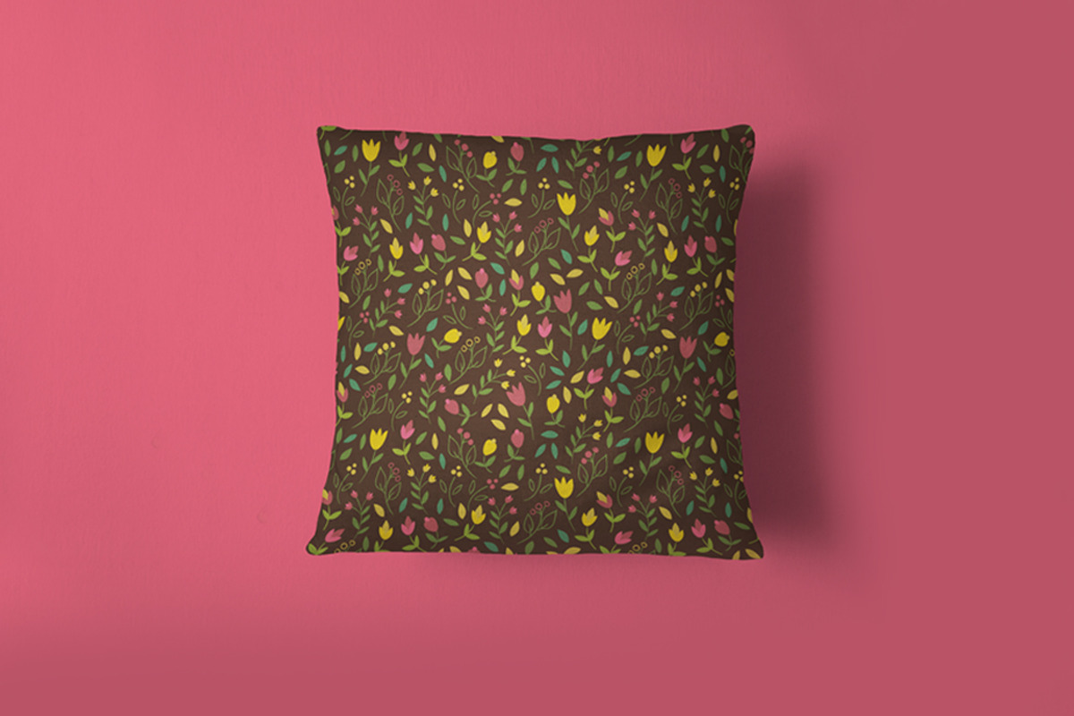 Hand Drawn Seamless Floral Pattern, a Pattern Graphic by wowpatterns (Photo 4 of 4)