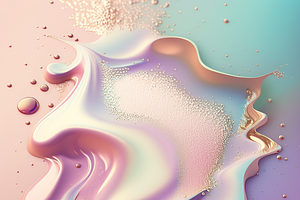 Glitter Sparkle Pastel Fluid Texture