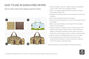 Sports Bag Builder Canva Mockup, a Packaging Mockup by Mockup Scene (Thumbnail 4 of 10)