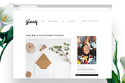 Ginny - Responsive WordPress, a WordPress Template by Anna Moore (Thumbnail 1 of 3)