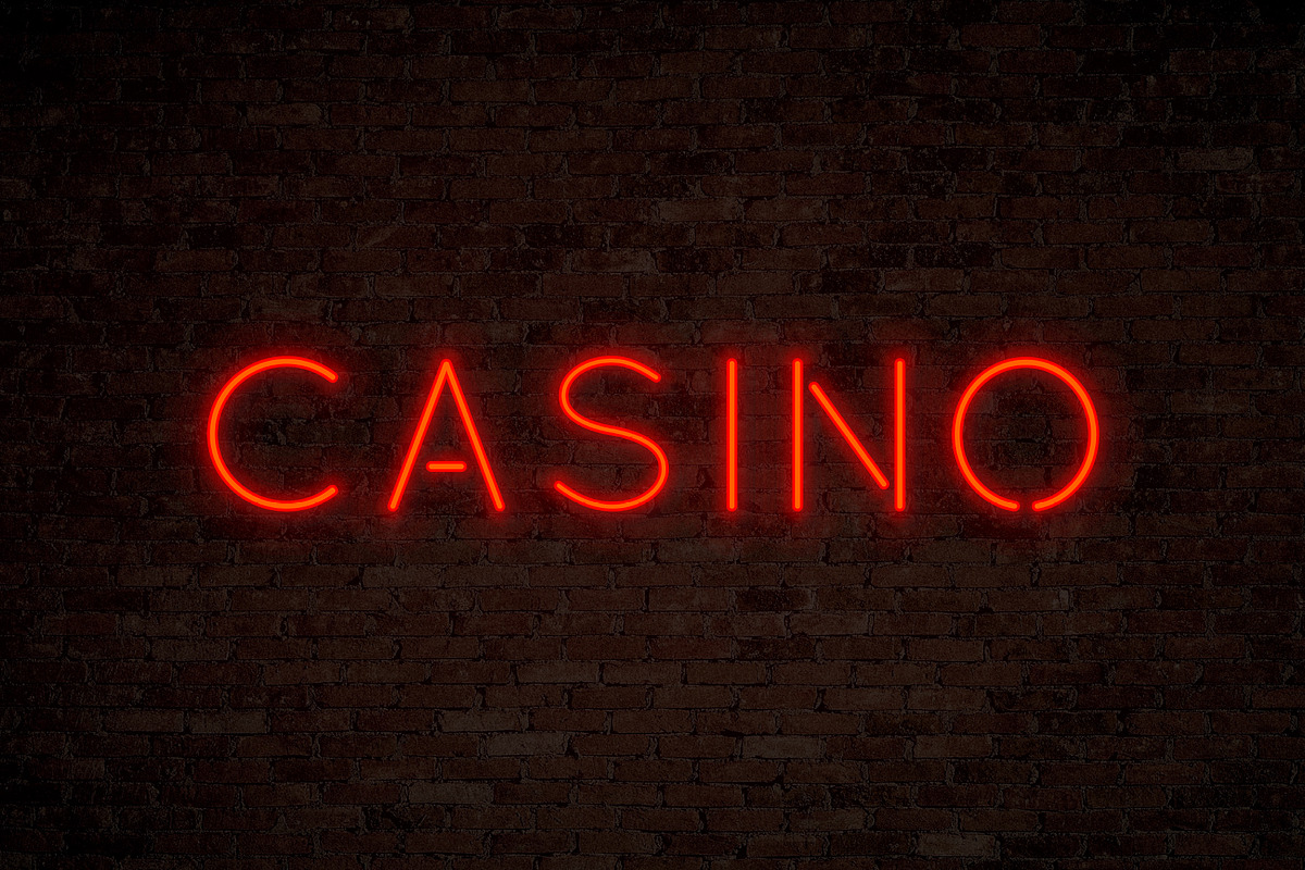 Night Neon SVG Font - Red preview 5