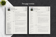 Sleek Resume Template Pack | Canva, a Resume Template by Lux Resume (Thumbnail 2 of 9)