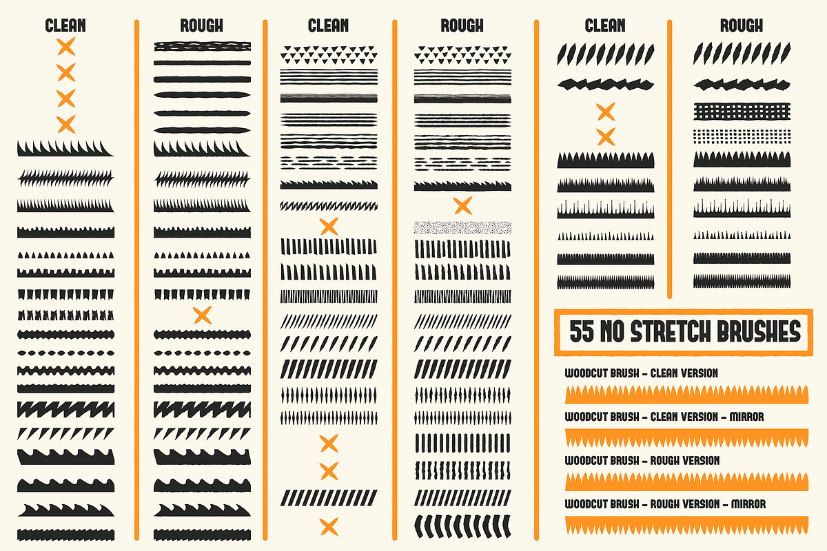 Cookbook for Woodcuts | Brushes, a Brush Add-On by Guerillacraft (Photo 5 of 6)