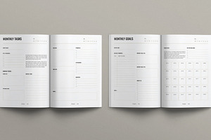 Planner Layout Design Template