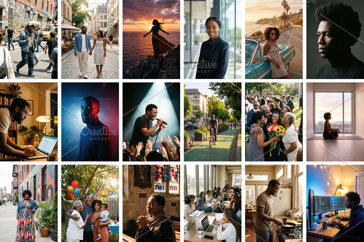 Black People Lifestyle Stock Photos, a Person Photo by Selenique Studio (Photo 10 of 13)