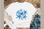 Watercolor Starfish Nautical Clipart, an Illustration by Sublimation Artist (Thumbnail 4 of 6)