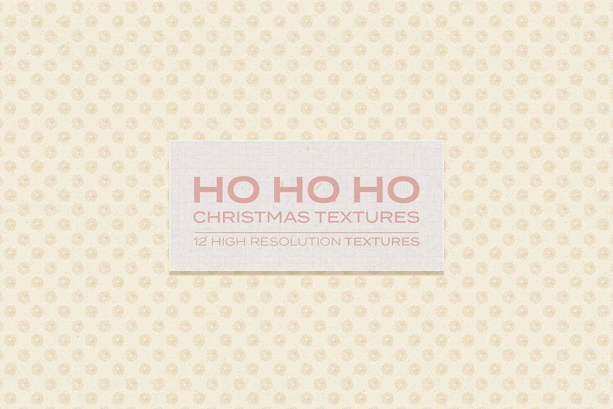 Ho Ho Ho - Christmas Textures