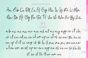 Flamingo Park + Bonus 10 Icons, a Script Font by PaperGlossCo (Thumbnail 5 of 6)