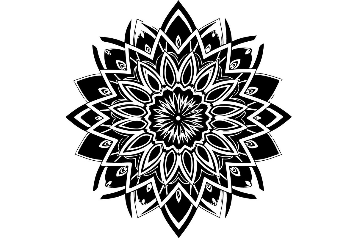 Abstract Geometric Mandala, an Object Graphic by Creativeshirt (Photo 10 of 17)