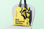 Shopping Bag Mock-up, a Packaging Mockup by zippypixelstudio (Thumbnail 7 of 8)