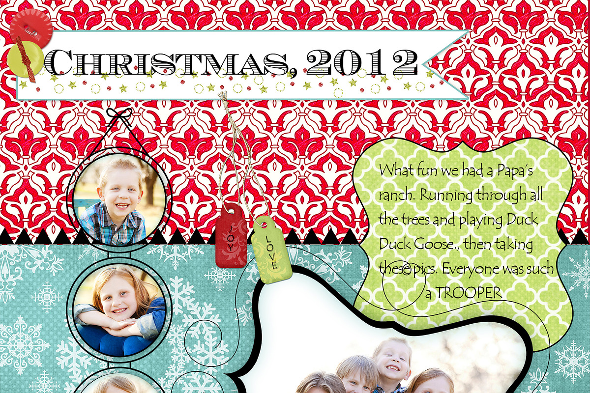 Merry & Bright Christmas Papers 14 preview 5