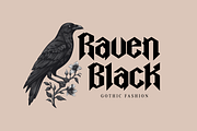 Black Rustik - Blackletter Logo Font, a Blackletter Font by Illushvara Design (Thumbnail 10 of 13)