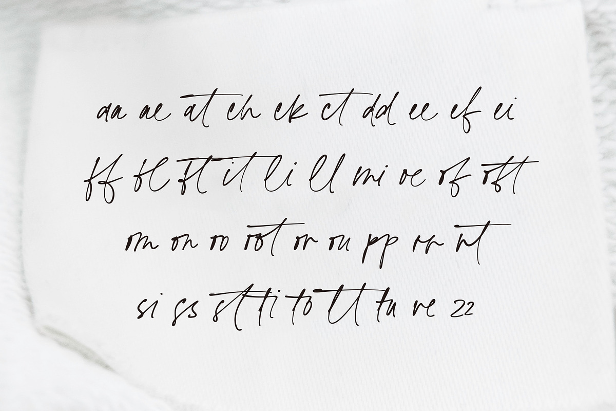 Eastern Stories Handwritten Font preview 5
