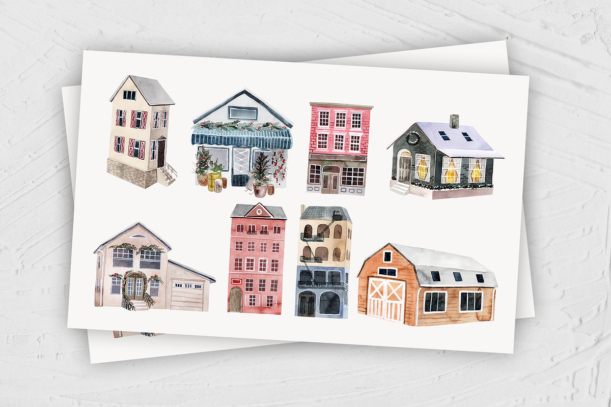 Winter set. Map creator, a Decorative Illustration by Karma (Photo 14 of 20)