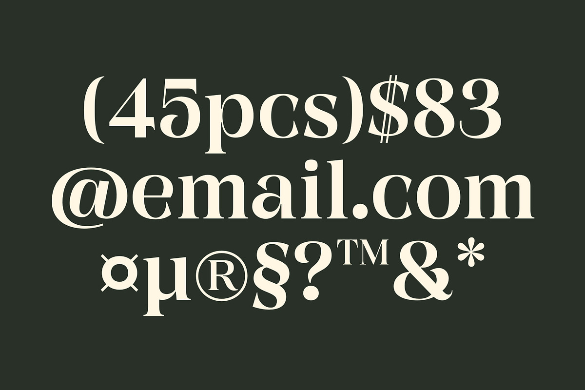 Gts Calira - Romantic Serif Font, a Serif Font by Graptail (Photo 19 of 20)