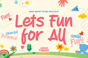 Wood Puppets – Kids Display font, a Handwritten Font by Gassstype (Thumbnail 5 of 8)