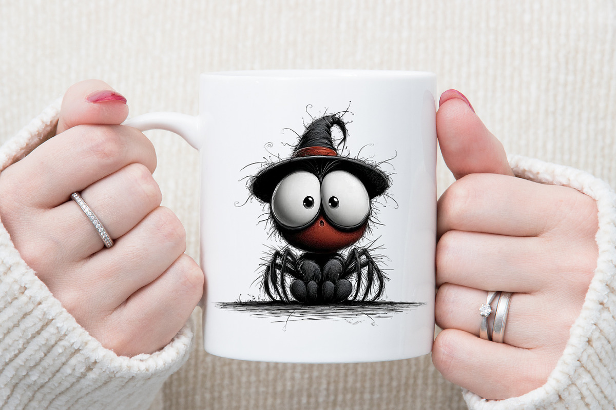Quirky Halloween Clipart, an Illustration by Sublimation Artist (Photo 5 of 6)