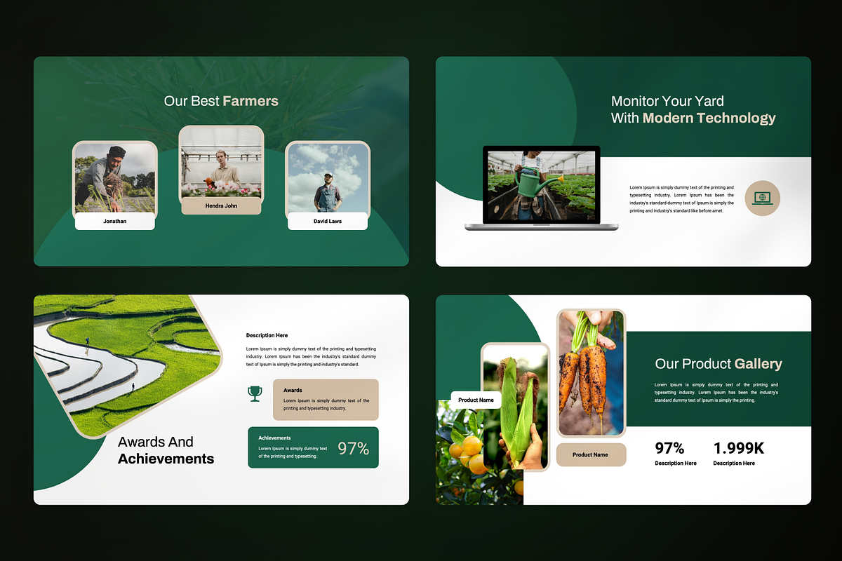 Sustainable Agriculture Google Slide, a Presentation Template by SquidPixey (Photo 3 of 7)