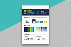 Brand Guideline Kit Design Template