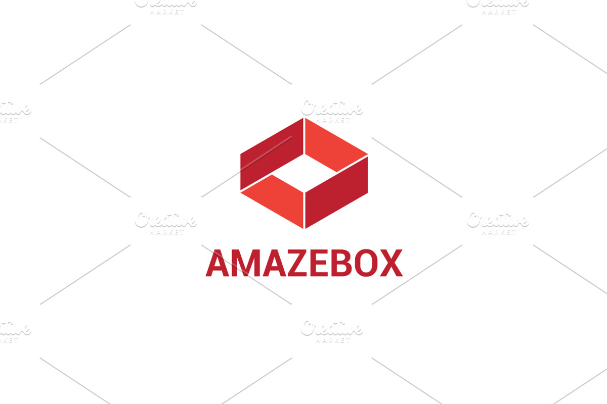 Amaze Box Logo, a Branding & Logo Template by Sahade Studio (Photo 1 of 3)