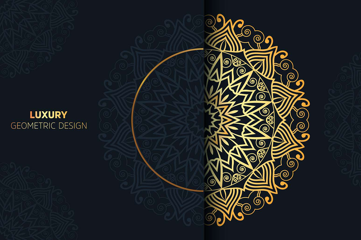 560+ Mandala Design Mega Collection, a Decorative Illustration by NJ Himel (Photo 88 of 289)