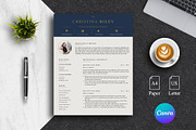 Executive CV Template Pack | Canva, a Resume Template by Lux Resume (Thumbnail 1 of 9)