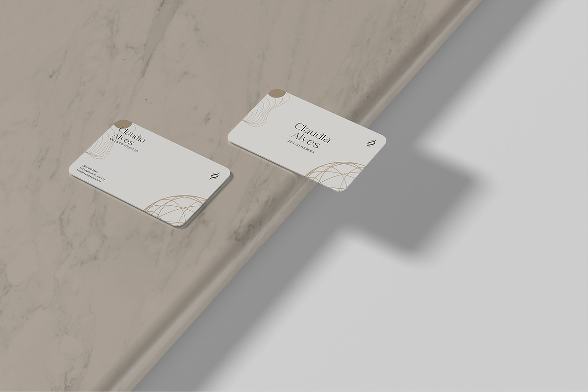 Minimal Business Card Mockup, a Print Template by zuhraabdullah (Photo 5 of 6)