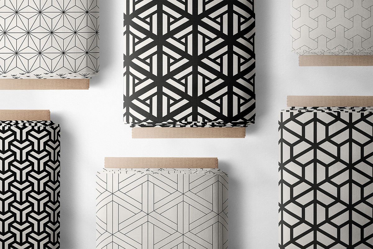 Essential Seamless Pattern Bundle, a Pattern Graphic by Curly_Pat (Photo 2 of 15)