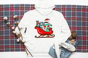 Christmas Doodle Alphabet PNG Bundle, a Graphic by CraftlabSVG (Thumbnail 11 of 13)