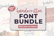 Font Bundle - Best Seller, a Script Font by Paul Hewitt (Thumbnail 1 of 11)