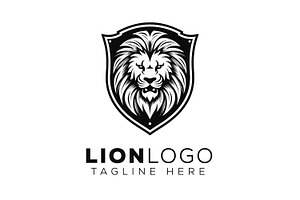 Lion Shield Logo