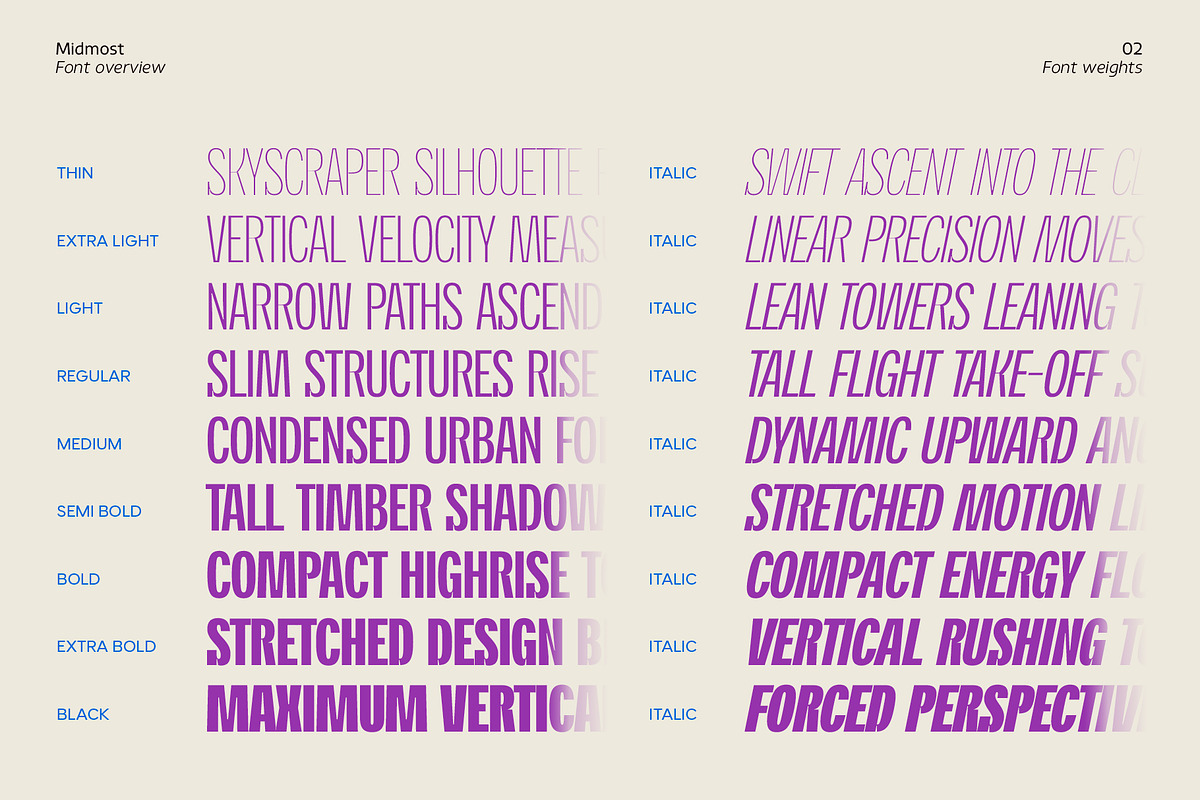 Midmost, a Sans Serif Font by Zafara Studios (Photo 2 of 12)