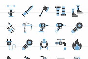 50 Tools Blue & Black Icons, an Icon by IconBunny (Thumbnail 2 of 2)