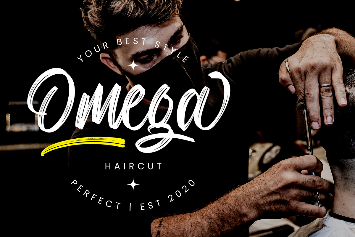 Rampage | Modern Brush Font, a Handwritten Font by Creaditive Design (Photo 3 of 8)