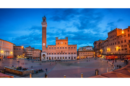 Piazza del Campo in Siena, an Architecture Photo by sborisov