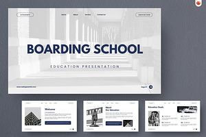 Boarding School Presentation, a Presentation Template by FIBRINOSÄ