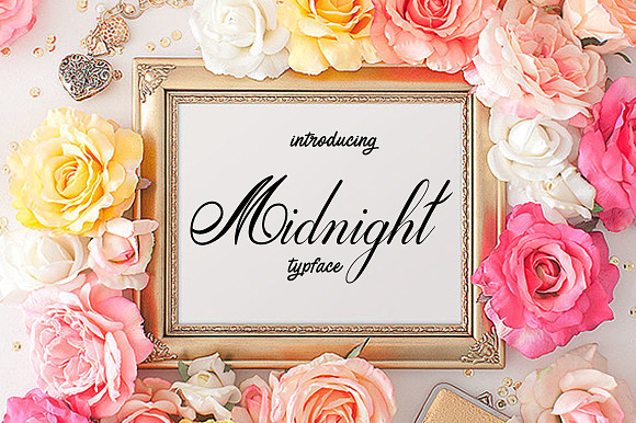 Midnight Typeface preview 7
