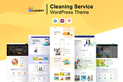 Cleaning Service WordPress Theme, a WordPress Template by Themespell (Thumbnail 1 of 7)