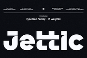 Jettic — Modern Sans Serif, a Sans Serif Font by Eotype Studio (Thumbnail 1 of 12)