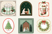 Christmas Frames Sublimation, an Illustration by OK Design (Thumbnail 3 of 5)