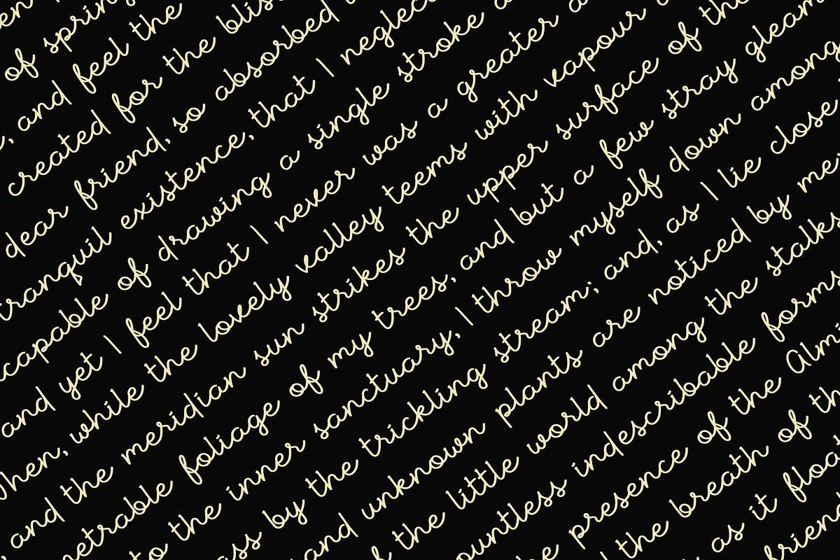 Hirosuke - Monoline Signature, a Script Font by Zafara Studios (Photo 6 of 7)