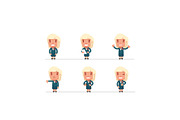 Business people poses: Woman, a Person Illustration by Beatriz Gascón (Thumbnail 2 of 3)