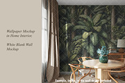 Wallpaper Mockup in Home Interior, a Product Mockup by MockupArtDesign (Thumbnail 2 of 9)