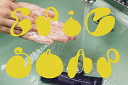 Sunset Icon Retro Bubble Font Duo, a Handwritten Font by Laras Wonderland (Thumbnail 8 of 12)