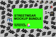 Streetwear PSD Mockup Bundle, a Shirt Mockup by Infinity Mockups (Thumbnail 1 of 10)