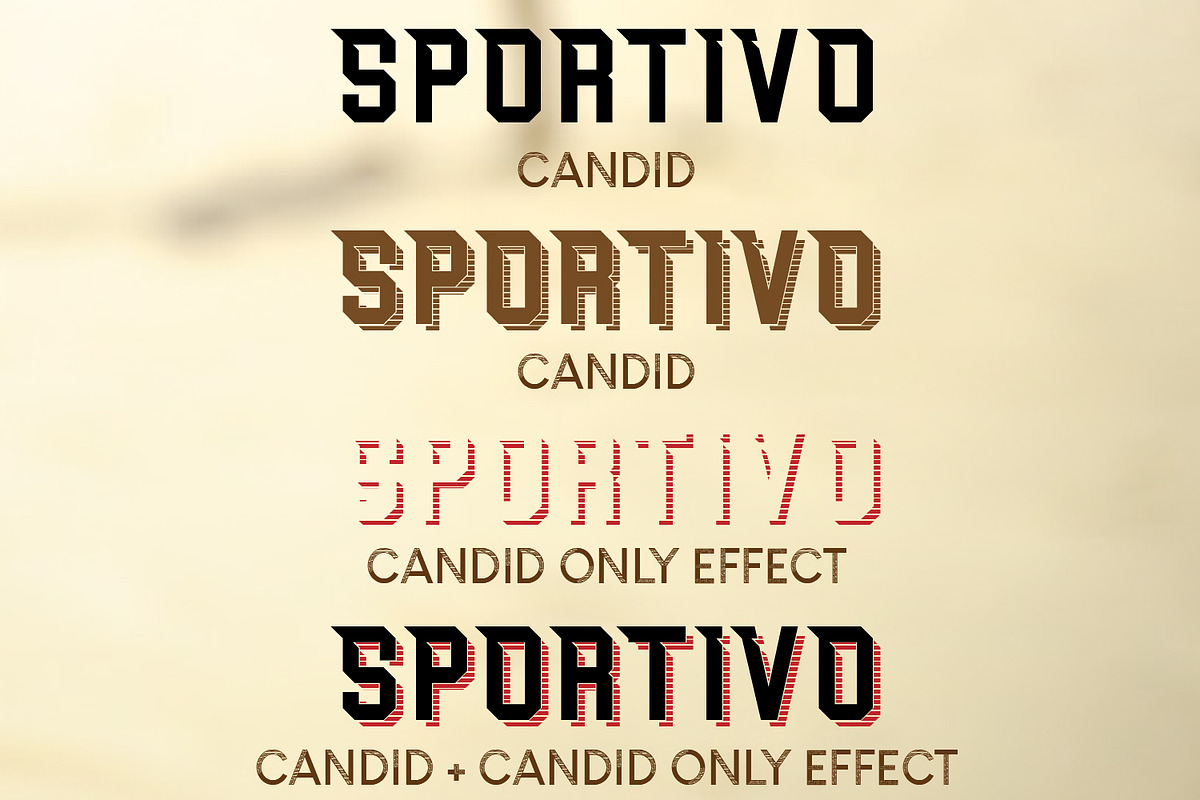 CANDID, a Font by da_only_aan (Photo 3 of 6)