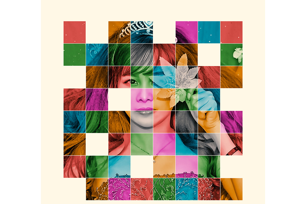 Color Grid Photoshop Action, an Action Add-On by Studio Retouch (Photo 10 of 11)