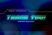 Maxerons - Y2K Font, a Font by Snape Design Studio (Thumbnail 5 of 5)
