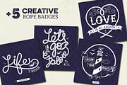 Nautical vector pack, an Illustration by SoNice (Thumbnail 4 of 5)